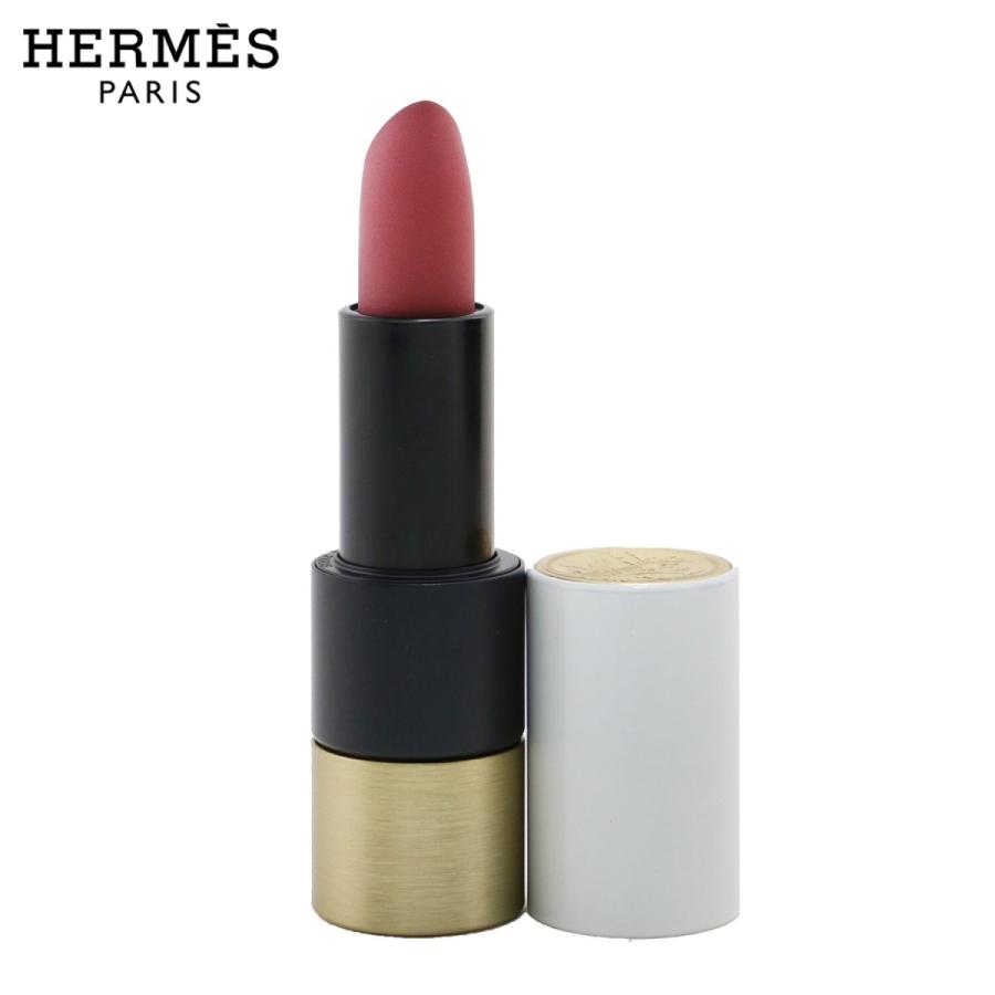 店内全品対象 2022春夏新色 エルメス リップスティック Hermes 口紅 Rouge Matte Lipstick #48 Rose Boise Mat 3.5g reelbox235.com reelbox235.com