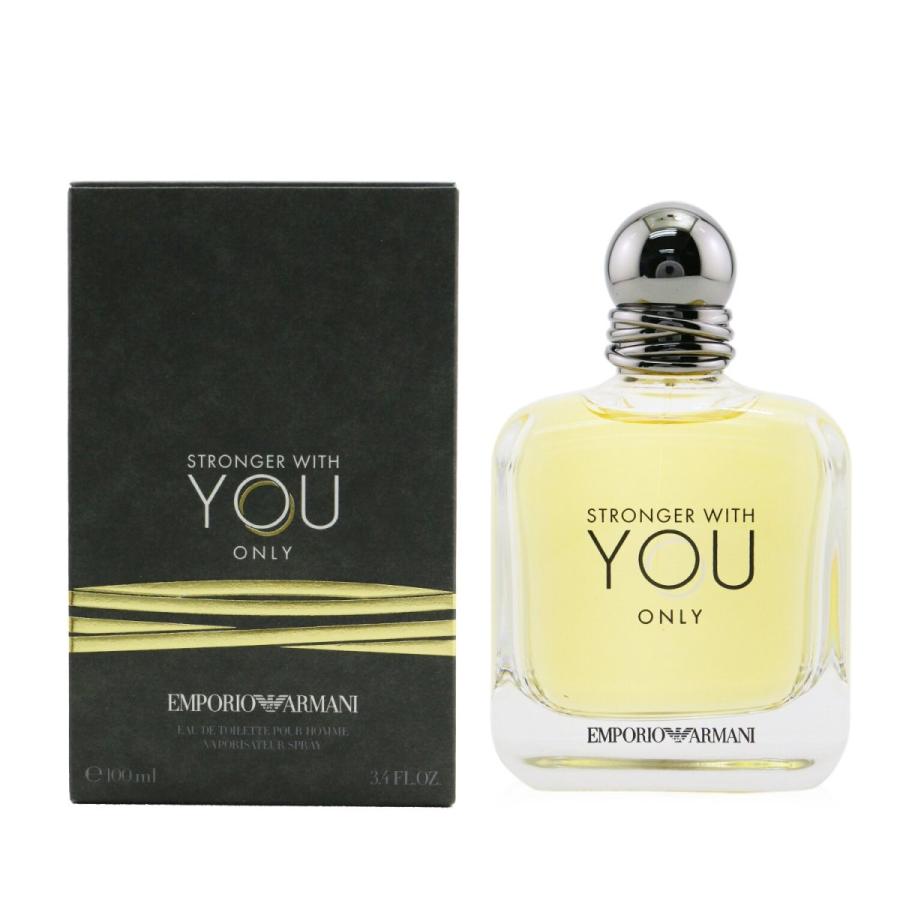 ジョルジオアルマーニ 香水 メンズ Giorgio Armani Emporio Stronger With You Only Eau De Toilette Spray 100ml 父の日 プレゼント 22 2748 Beauty Lover 海外コスメ 通販 Yahoo ショッピング