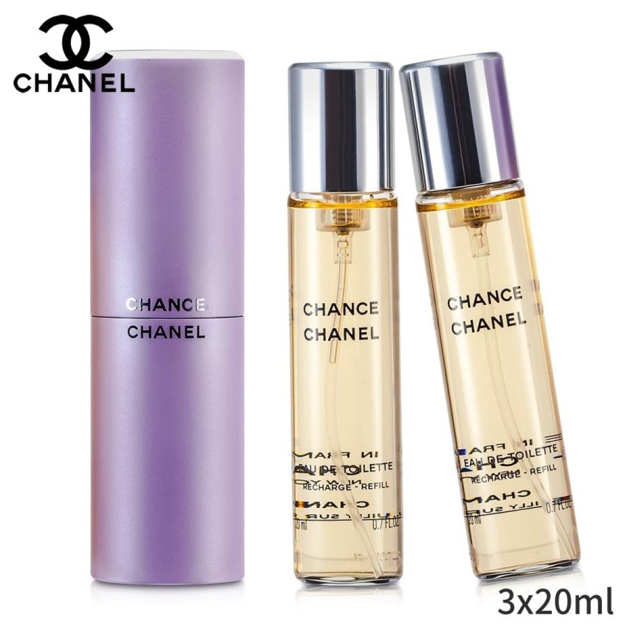 シャネル 香水 レディース Chanel チャンス ツィスト&オードトワレスプレー 3x20ml