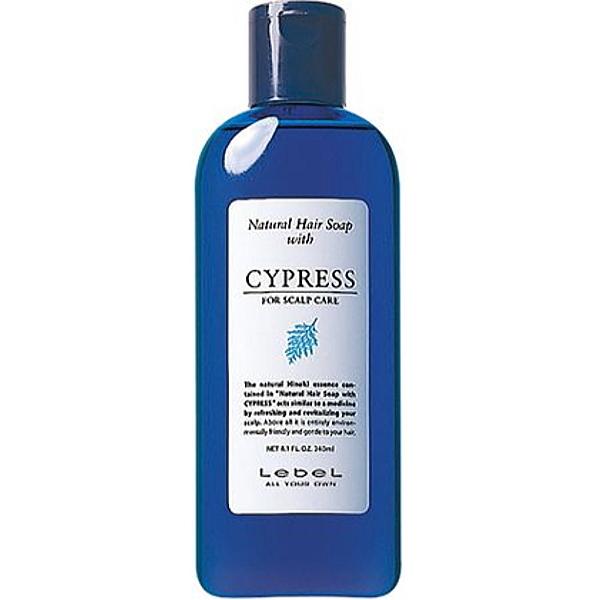 【5個セット】ルベル ナチュラル ヘア ソープ ウィズ CYP サイプレス 240ml シャンプー｜beautypromagica