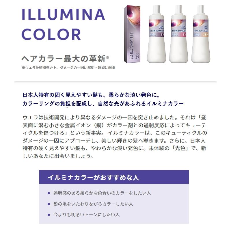 Wella ILLUMINA COLOR カラーリング剤未使用15本分料金 Illumina Color Metallic Hair Dye | Wella Professionals US