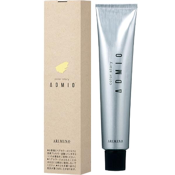 【未使用】アドミオ カラー1剤8本＋OX6%＋OX2.8% 計10点セット カラーストーリー アリミノ アドミオ 8 オークル 90g ヘアカラー剤