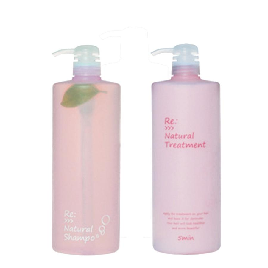 アジュバン Re：ナチュラル シャンプー 1020ml ＆トリートメント 1020g 