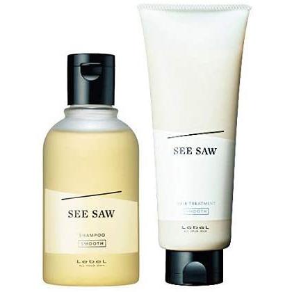 SEE/SAW（シーソー）[セット品]ヘア＆スキャルプシャンプーS × ヘアトリートメントS　2点セット