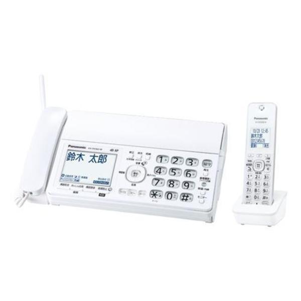 Panasonic パナソニック ファックス付き電話機 KX-PD360DL-W ホワイト 