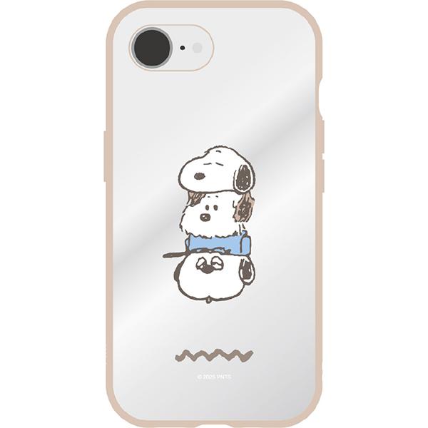 グルマンディーズ SNGG120C iPhone16e 対応 IIIIfit Clear ケース ピーナッツ きょうだい SNGG-120C