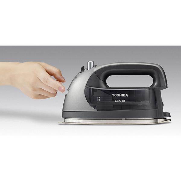 【新品未開封】TOSHIBA コードレススチームアイロン TA-FDX970 K 推奨品】東芝 TA-FDX970(K) コードレススチームアイロン La・Coo