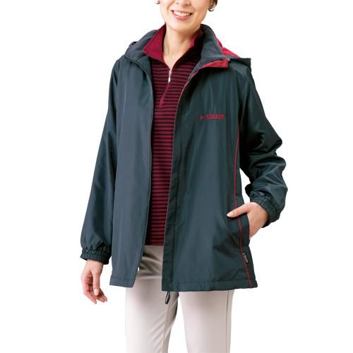 秋冬 ダンロップ リファインド 裏フリースジャケット 全2色 裏フリース アウター レディース 婦人服 ミセス シニア 上着 ネイビー パープル P 最大57 Offクーポン