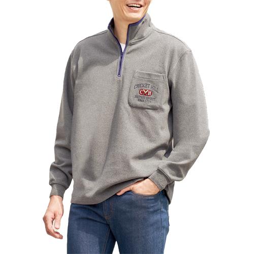 スウェット トレーナー メンズ グリーン グレー ジップアップ ウール