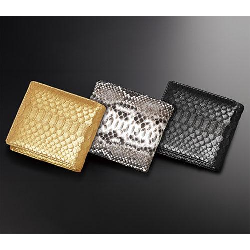 （二つ折り財布） 大開運 ダイヤモンドパイソン 祈祷財布 全2種 長財布 札入れ 蛇革 にしきへび メンズ 紳士 シニア 男性 財布 サイフ ウォレット アミメ模様 開運グッズ シニアファッション 40代 50代 60代 70代 80代 父の日 お父さん　ism　p26400 二つ折り財布 大開運 ダイヤモンドパイソン 祈祷財布 全2種 長財布