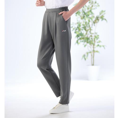 FILA（フィラ） タックテーパードパンツ 全2色 ジャージパンツ UV