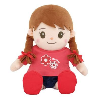 しゃべる ぬいぐるみ 人形 高齢者 音声認識人形 おしゃべりみーちゃん 贈り物 プレゼント 介護 認知症 パートナー ドール しゃべる人形 高齢者　lo　p14157
