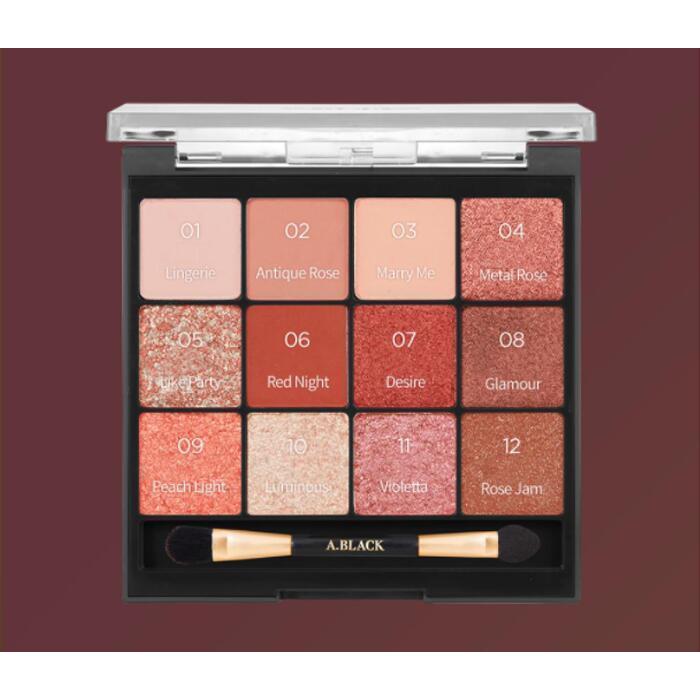 CLIO エーブラック アイシャドウ グラム チェンジ マルチ パレット A