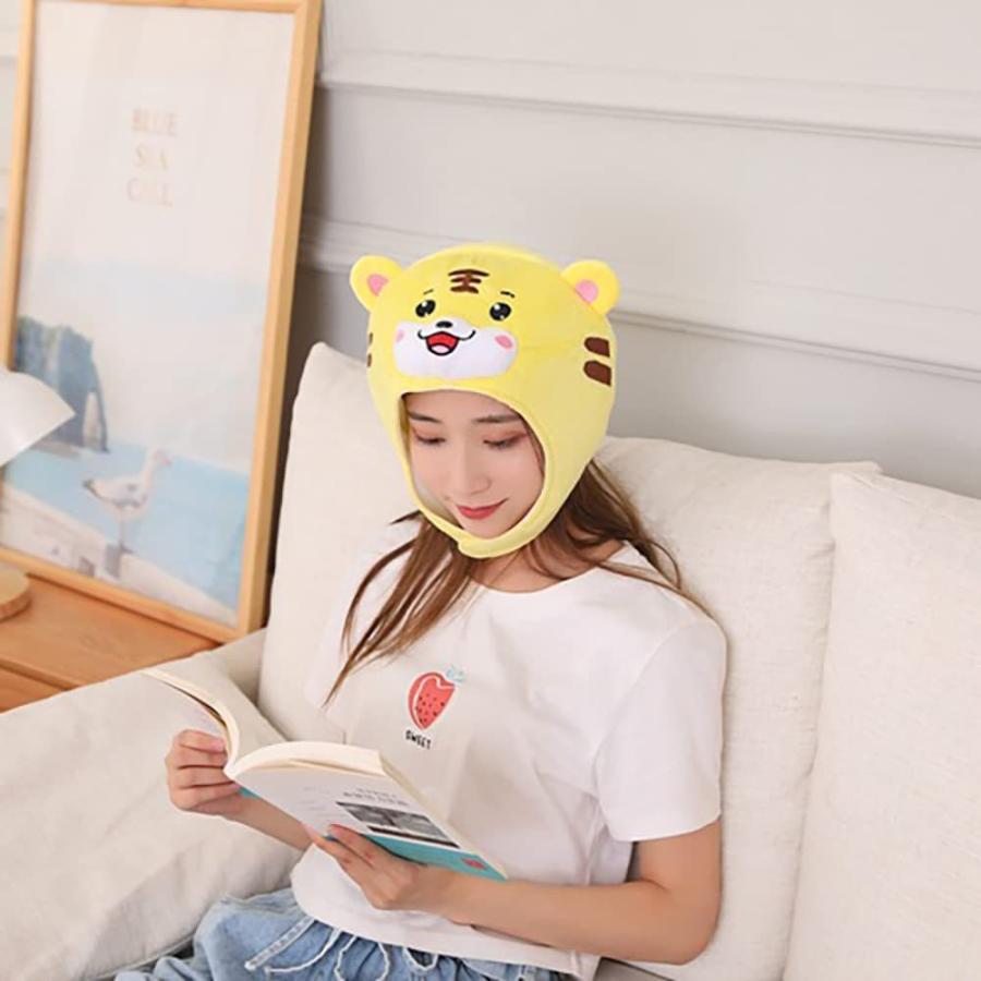 ペット 帽子 可愛い コスプレ マジックテープ付き 被り物 寅年 着脱簡単 22年 かぶりもの インスタ映え トラ 犬用 干支 仮装コスプレ 虎 耳付き 猫用