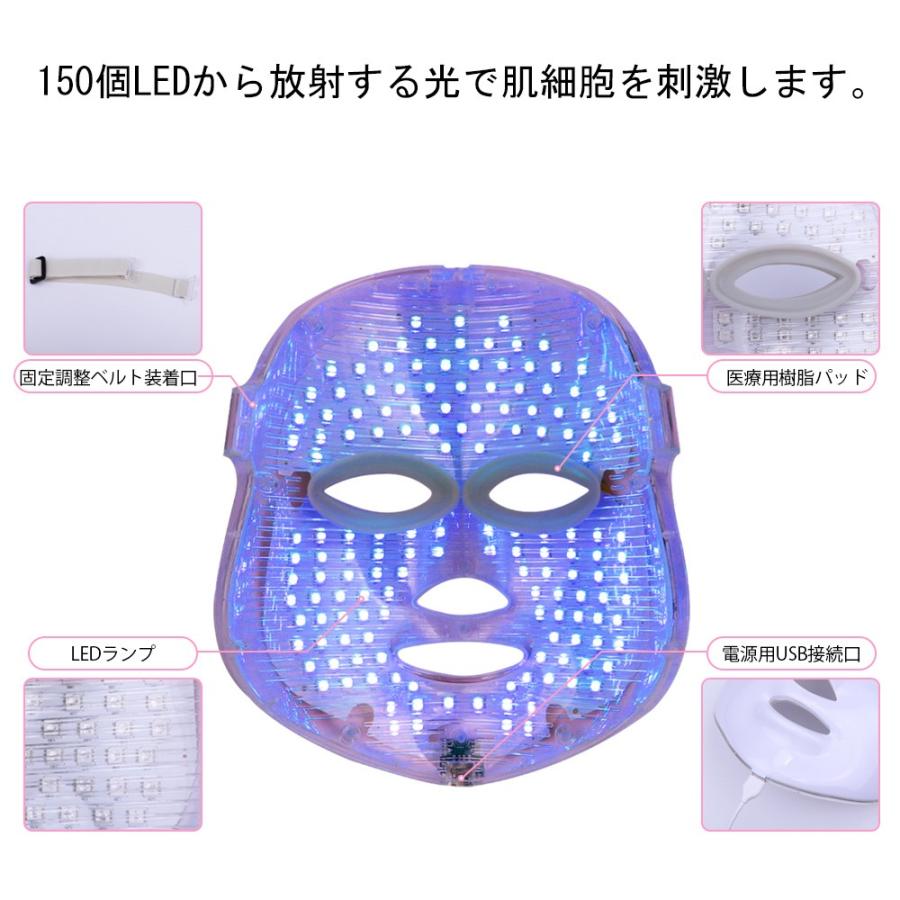 Led美顔マスク フォトマスク 光エステ Led美顔器 7色光ipl Led美容マスク 毛穴汚れ 肌のツヤ ハリ Ledマスク コラーゲン 毛穴 乾燥肌 弾力 ハリ 老化防止 美肌 L002b Gerberamint 通販 Yahoo ショッピング