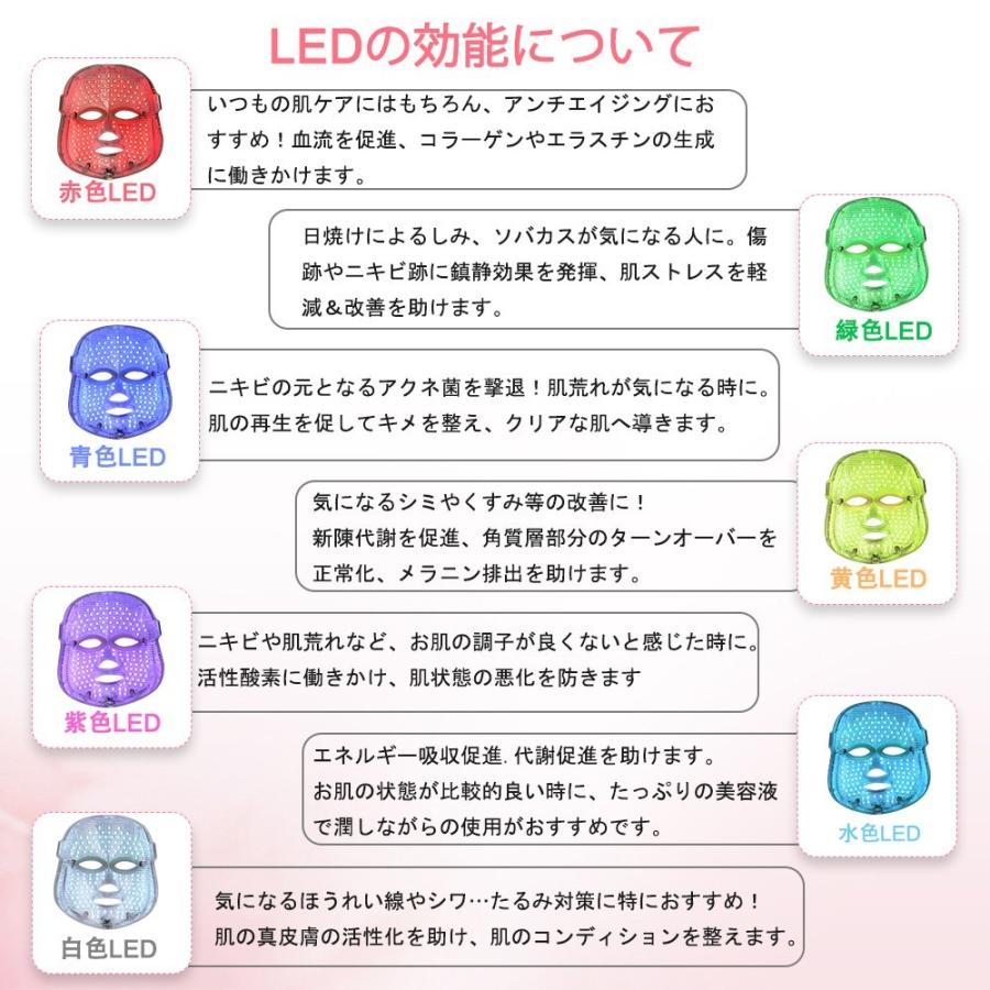 Led美顔マスク フォトマスク 光エステ Led美顔器 7色光ipl Led美容マスク 毛穴汚れ 肌のツヤ ハリ Ledマスク コラーゲン 毛穴 乾燥肌 弾力 ハリ 老化防止 美肌 Spk Lm002b Us Gerberamint 通販 Yahoo ショッピング