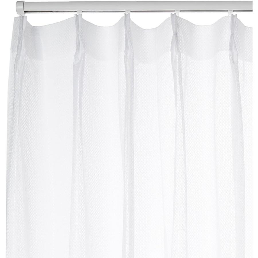 ユニベール ミラーレースカーテン クリア ホワイト 幅150×丈176cm 1枚 ビーバートザンeショップ - 通販 - PayPayモール