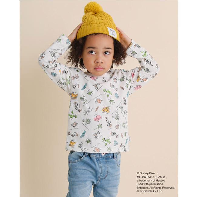 キャラクターコラボ企画 Noeil Aime Bebe ノイユ エイム ベベ トイ ストーリー 総柄 ロングtシャツ 子供服 Bebe ベベ アウトレット aw Bebe Outlet Buzzfuzz 通販 Paypayモール