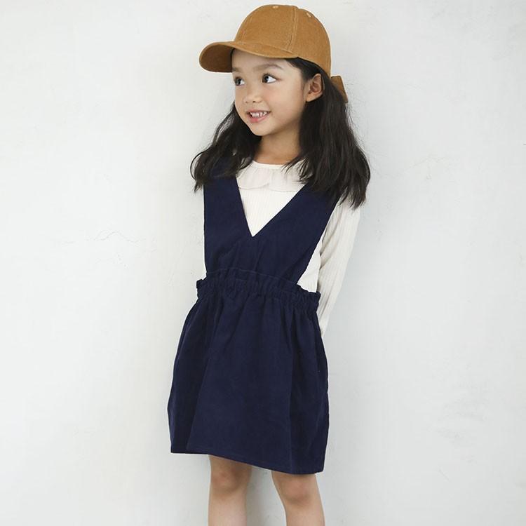 子供服 Bebe ベベ アウトレット 女の子 ジャンパースカート Slap Slip