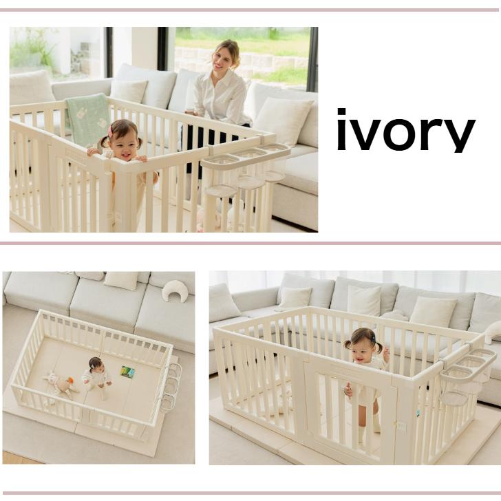 20％OFF】ベビーサークル ドア付き ハイタイプ 65cm 折りたたみ プレイ 