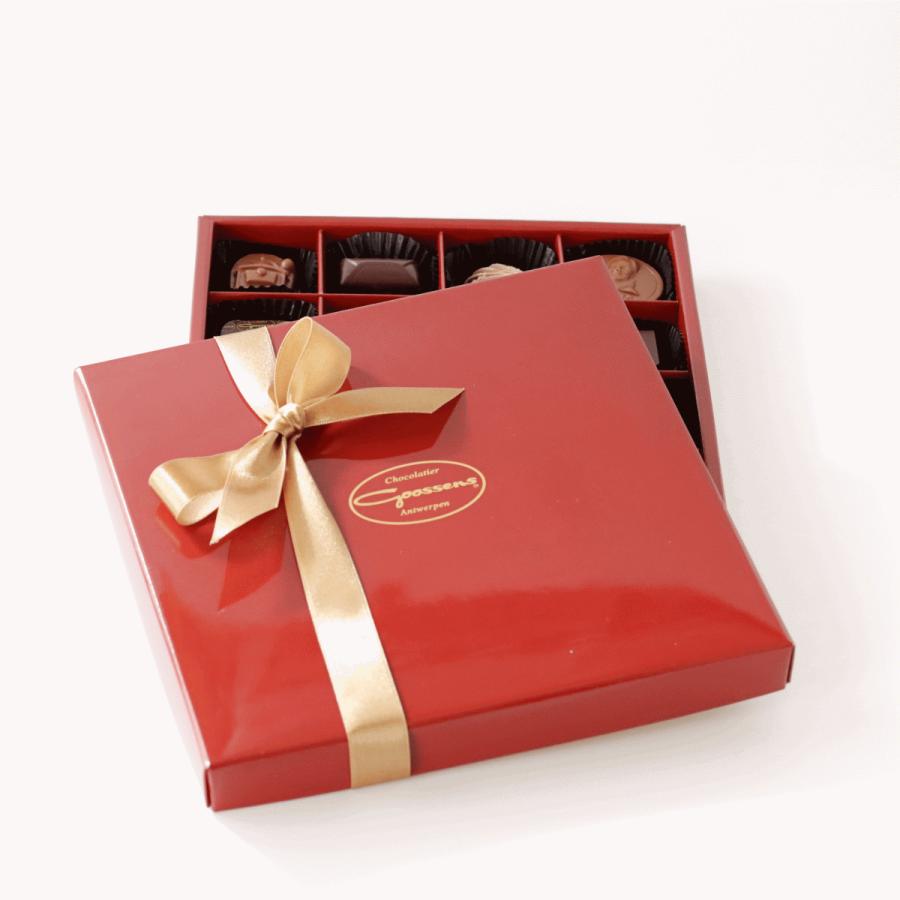 Goossens Praline Chocolat16P GiftBox（ゴーセンス プラリネ ショコラ16粒入 ギフトボックス）｜bebebechocolatier｜04