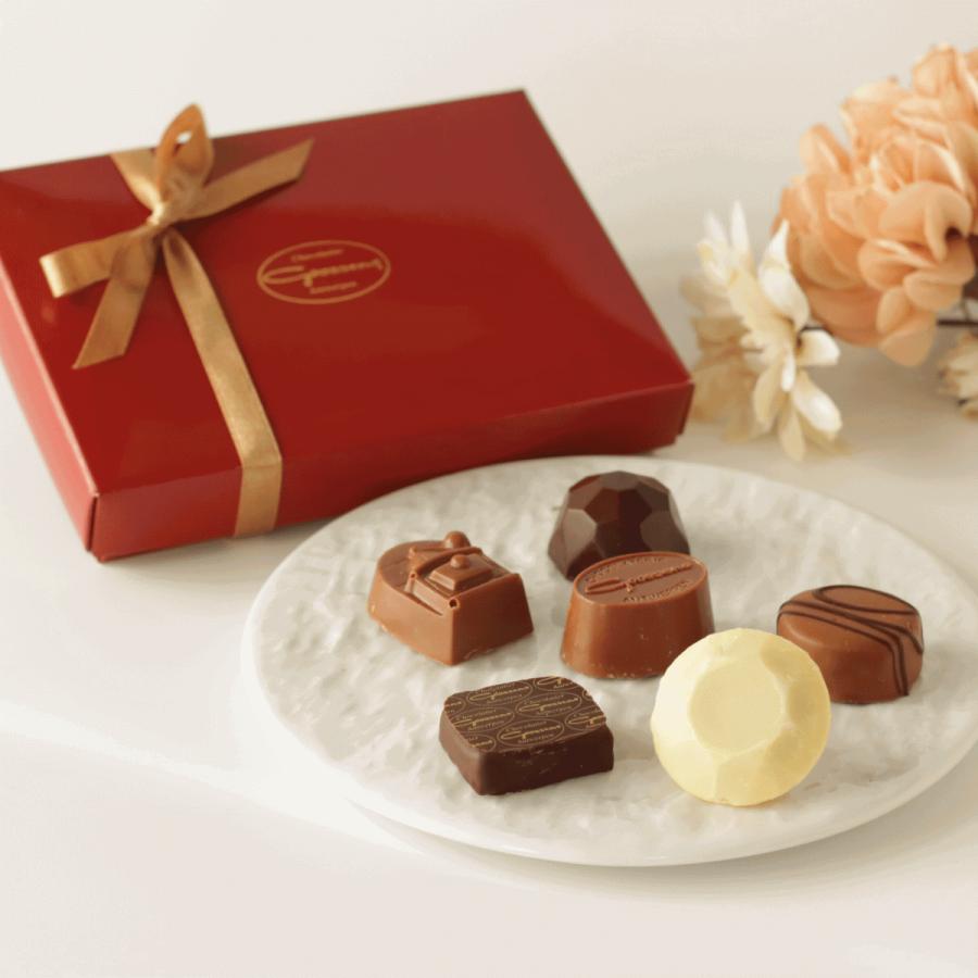 Goossens Praline Chocolat6P GiftBox（ゴーセンス プラリネ ショコラ6