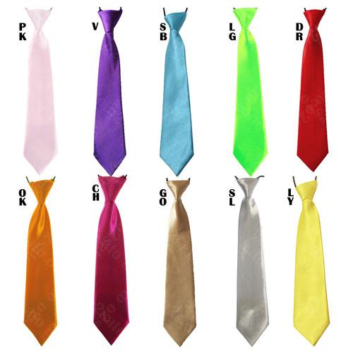 ゴム ネクタイ ワンタッチ サテン 生地 キッズ 子供 用ファッション パーティー イベント フォーマル カジュアル タイ ナロータイ |  | 01