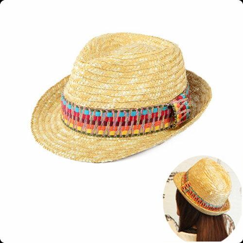 麦わら 02 中折れ ハット フォーマル 無地 ヘア 麦わら帽子 ヘア ドレス 簡単 装着 コスプレ ハロウィン 変装 仮装 ダンス ステージ 発表会 舞台 衣装 衣裳 | 