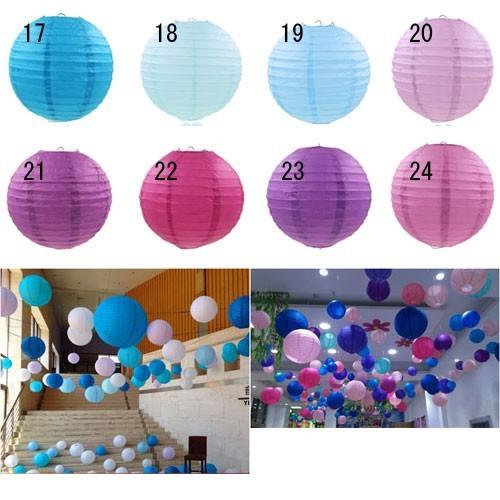 ペーパーランタン 直径30cm ちょうちん ディスプレイ ポップ 吊り