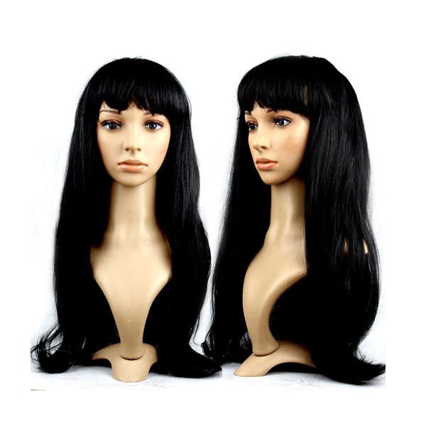 ロング ウェーブ カール ウィッグソバージュ かつら カツラ ウイッグ パーマ ヘアー ウェーブ パーティーグッズ ハロウィン パーティー ダンス 衣装 仮想 | 