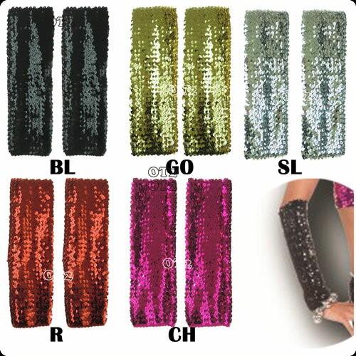 スパンコール アーム カバー ロング 手袋 グローブ スパンアーム ダンス パーティー イベント ハロウィン コスプレ 仮装 コスチューム | 