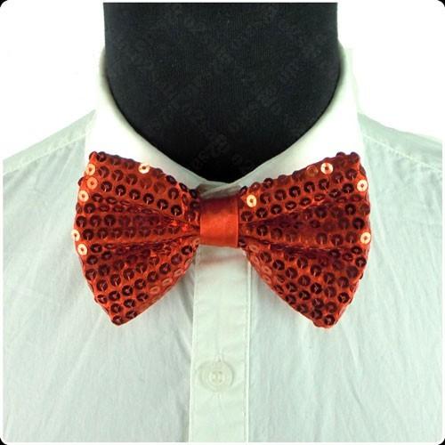 スパンコール 蝶ネクタイ 無地 サテン生地  メンズ レディース 通勤 ファッション パーティー イベント フォーマル カジュアル タイ ナロータイ |  | 01