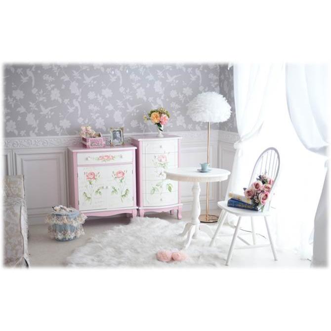 チェスト ５段 ピンク 完成品 ハンドペイント 薔薇 収納家具 かわいい チェスト 姫系 ヨーロピアン ロココ調 白家具 アンティーク おしゃれ 輸入家具 Btr Gdr Wv Pk 輸入家具べべ 通販 Yahoo ショッピング