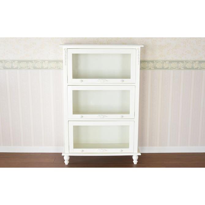プリンセス スライド本棚 アンティークホワイト 扉付 おしゃれ 完成品 ロココ調 アンティーク調 ヨーロピアン 収納 かわいい 飾り棚 ブックシェルフ ガラス扉 Mt 100 3 Wh 輸入家具べべ 通販 Yahoo ショッピング
