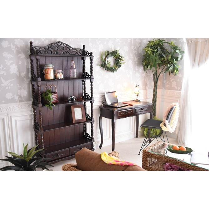 クレメンタイン パソコンデスク ヨーロピアン アジアン シック オリエンタル リゾートスタイル 姫系 ロココ調 インテリア アンティーク家具 イタリア家具 Ts 3103 75 Br 輸入家具べべ 通販 Yahoo ショッピング