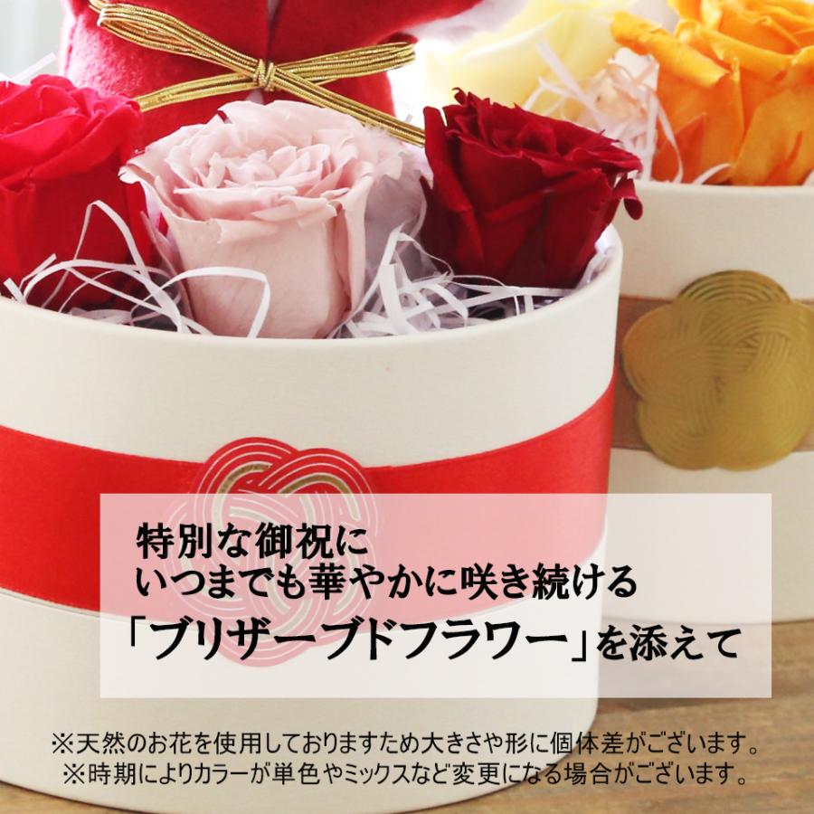 還暦 古希 米寿 喜寿 傘寿 卒寿 ブリザーブドフラワー 長寿御祝い 名入れ ぬいぐるみ スヌーピー 電報 おしゃれ お花 花束 フラワー 送料無料 赤 紫 黄色_3