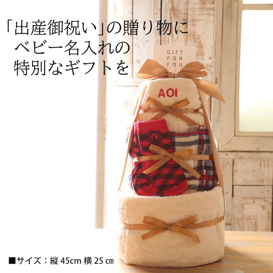 おむつケーキ ラルフローレン オーガニック 男の子 女の子 今治タオル 出産祝い 3段 おしゃれ 名入れ 送料無料 刺繍  ギフトセット 人気  RALPH LAUREN |  | 01