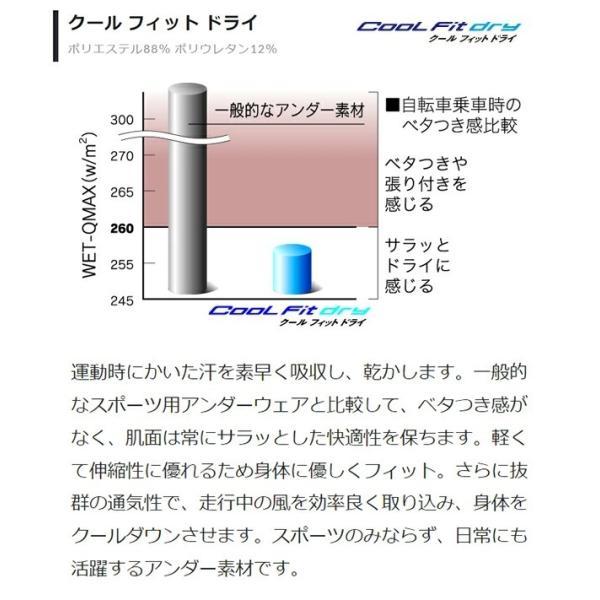 パールイズミ 118 クールフィットドライ UV ロングスリーブ 2024年モデル 春夏 自転車 アンダーウエア｜bebike｜11