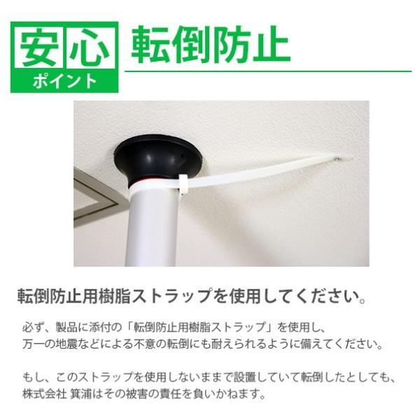 ミノウラ バイクタワー 20D 天井突っ張りポール式 収納 展示スタンド