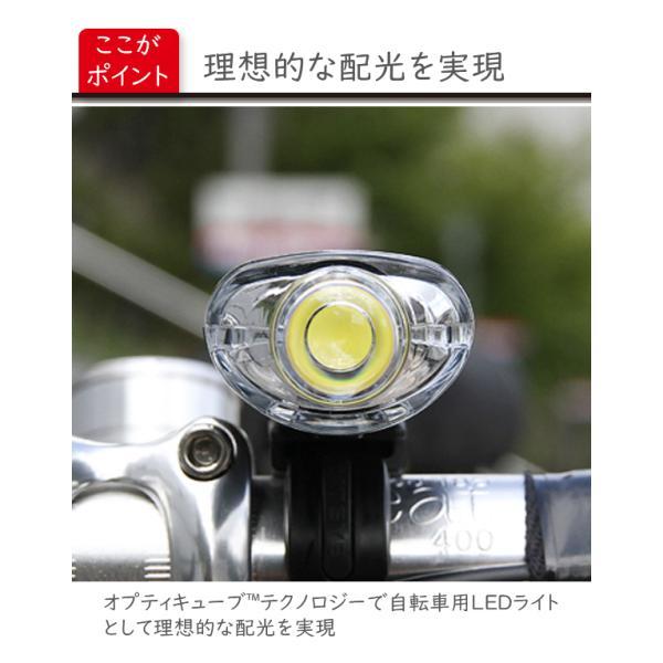 自転車 ライト キャットアイ HL-EL145 アーバン 約800カンデラ LED ライト フロントライト ヘッドライト 前照灯 JIS規格基準適合品 CATEYE URBAN ブラケット付属｜bebike｜05