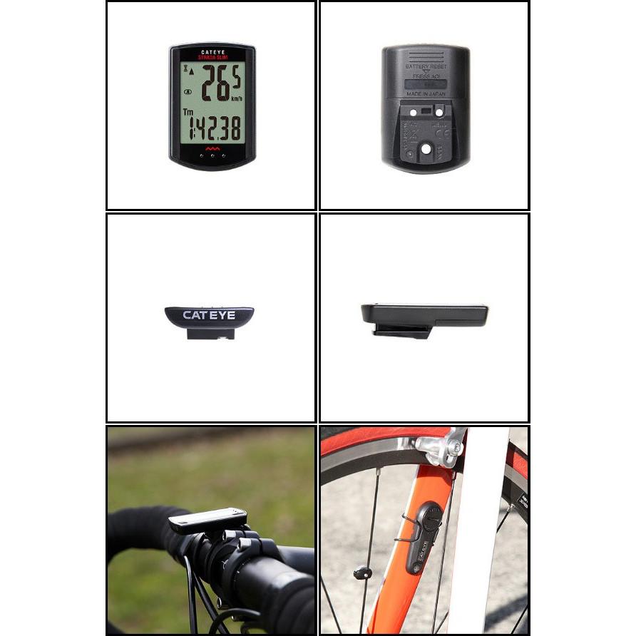 キャットアイ CCRD310W ストラーダスリム サイクルコンピューター 自転車 スピードメーター CATEYE ccrd310wBe