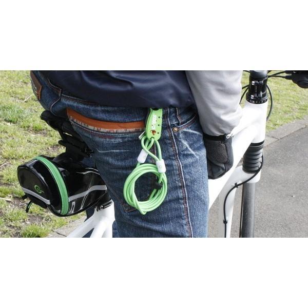 クロップス Crops SPD07 Q4(スパイダーQ) BK 自転車 鍵 ロック