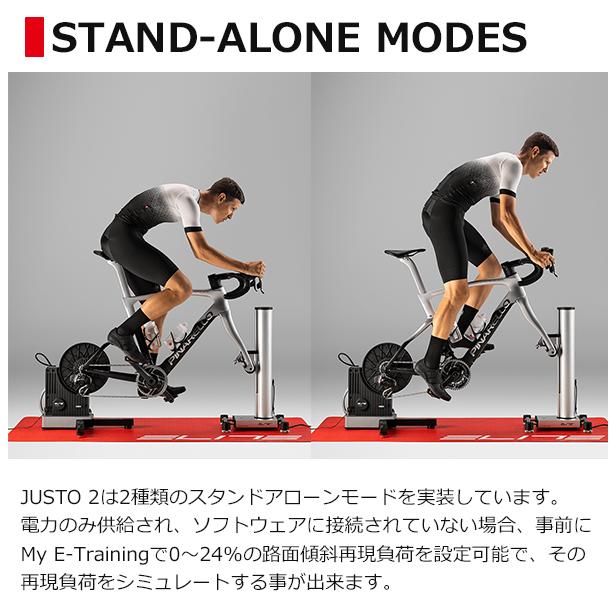 エリート ELITE JUSTO 2 ダイレクトドライブ 12速カセット付 自転車 