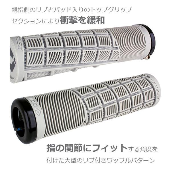 バイク ステップ リブ付きゴムグリップ