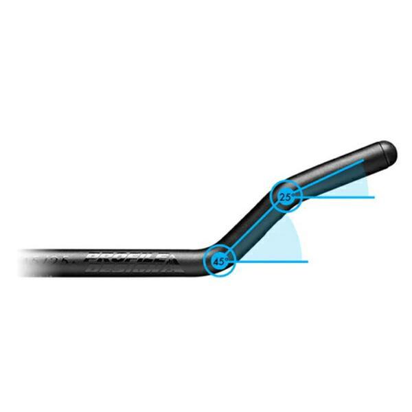 パーツ PROFILE DESIGN SUPERSONIC ERGO+ 4525 SLC Supersonic Ergo+ 43 SLC Aerobar | Profile Design