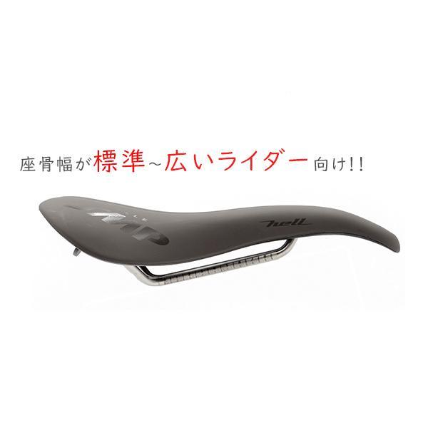 サドル 自転車 SELLE SMP HELL ヘル 穴あきサドル お尻痛くない セラSMP ローバイク グラベルバイク MTB オフロード 薄めのパッド 国内正規品｜bebike｜11