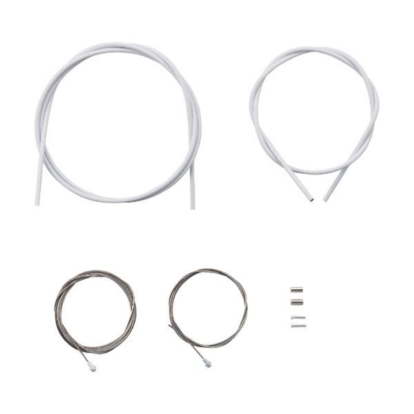 シマノ ブレーキケーブル ROAD SIL-TEC コーティングブレーキケーブルセット ホワイト Y80098012 自転車 ブレーキ ケーブル ロード用 SHIMANO | シマノ | 01