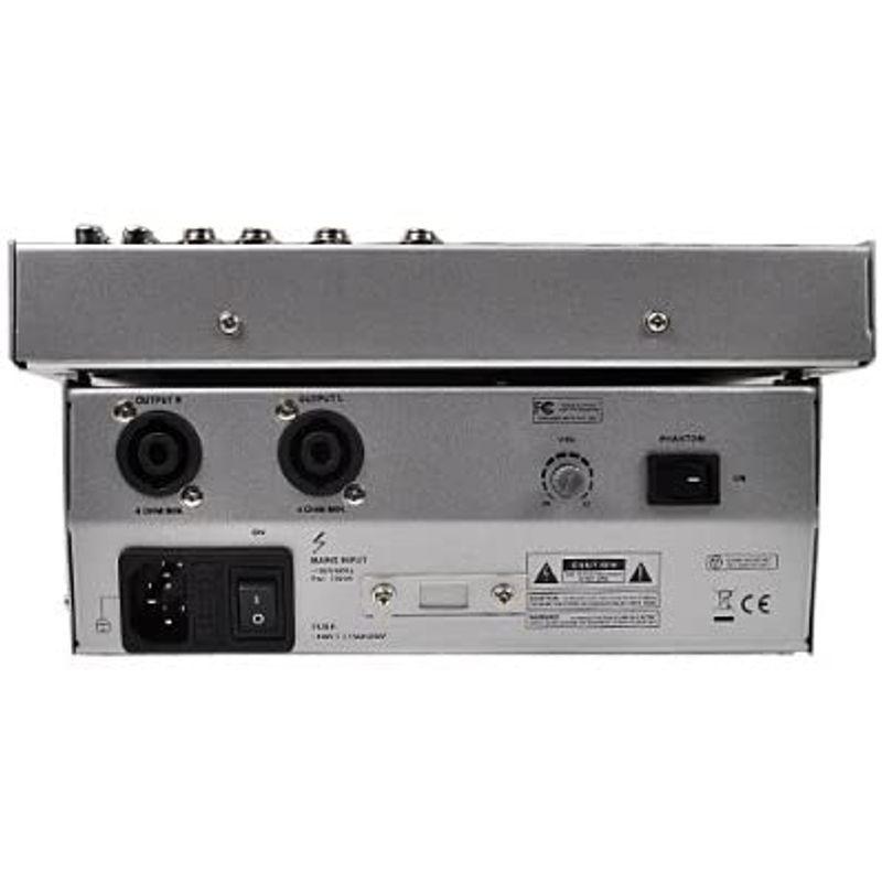 8ch、50W＋50Wのパワーアンプ搭載ミキサー！ デジタルエフェクター内蔵