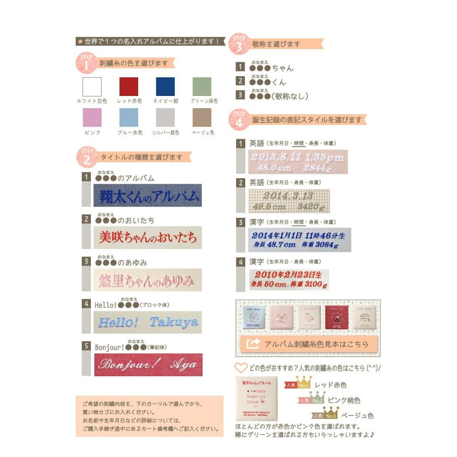 出産祝い 送料無料 プレミアム ベビー 名入れ アルバム Born Free トリ ピンク ロゴ 刺繍代サービス 3801 Pn 0780p オリジナルベビーギフトbecera 通販 Yahoo ショッピング