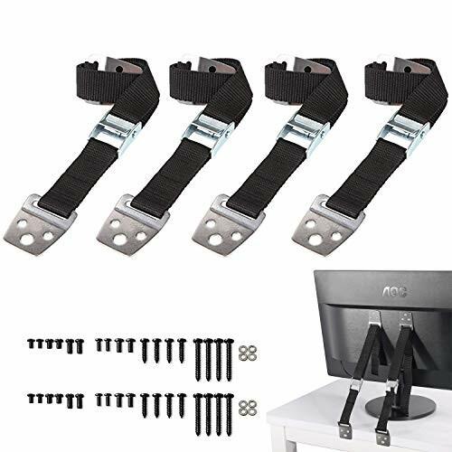 Jolirsbox 耐震ベルト テレビ 転倒防止 地震対策 パソコン 棚 家具固定用 4セット 日本語取扱説明書付 Beckshop 通販 Yahoo ショッピング